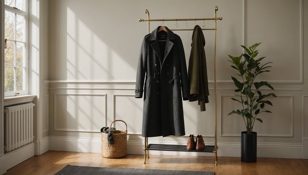 Le charme du porte manteau style élégant pour votre intérieur
